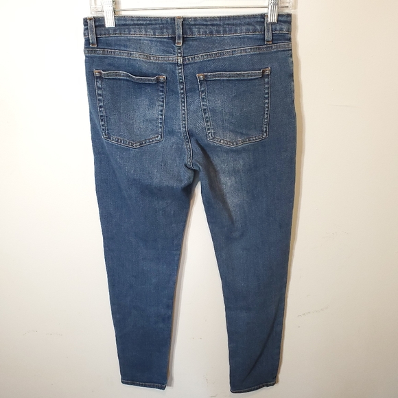 Acne Studios Skin 5 Used Blue Skinny Jeans 30 - Picture 5 of 7